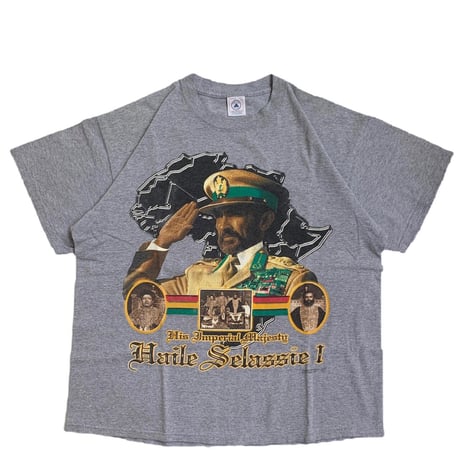 VINTAGE " HAILE SELASSIE I " S/S TEE