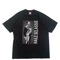 "SELASSIE" S/S TEE BLACK