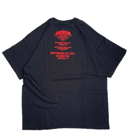 " EMINEM 2010 HOME & HOME TOUR " TEE BLACK