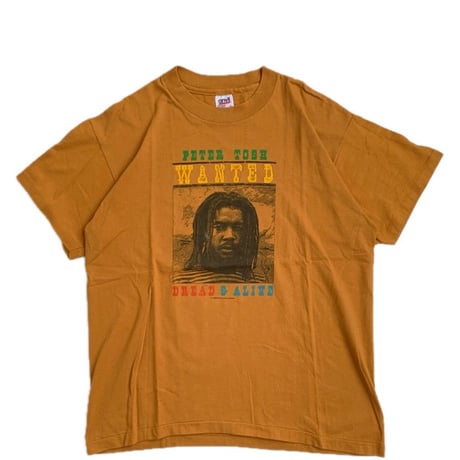 " PETER TOSH " TEE GOLD