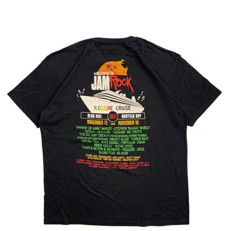"JAM ROCK CRUISE 2017" S/S TEE BLACK