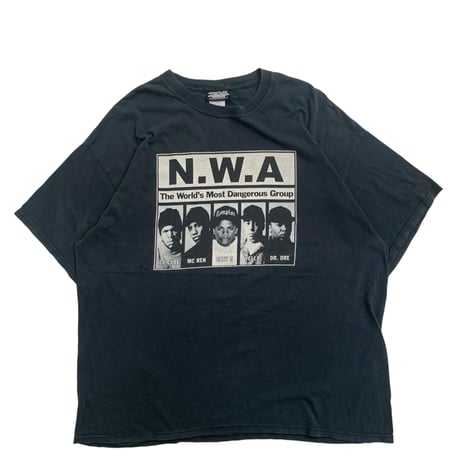 "N.W.A" S/S TEE BLACK