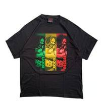 "BOB MARLEY " S/S TEE BLACK