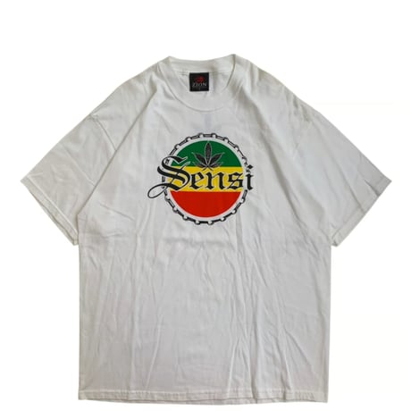 "SENSI" S/S TEE WHITE