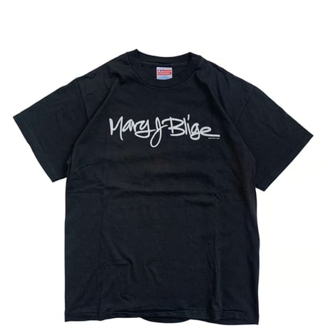 " MARY J BLIGE WHAT'S THE 411 ? " S/S TEE BLACK