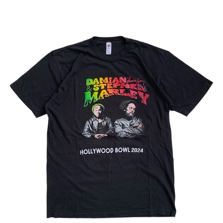 "HOLLYWOOD BOWL 2024" S/S TEE BLACK