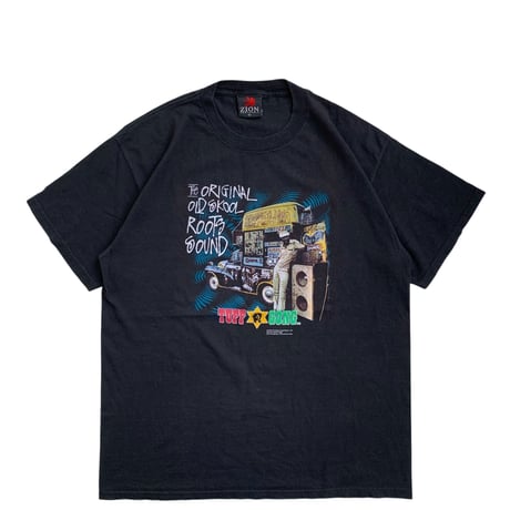 "ROOTS SOUND" S/S TEE BLACK