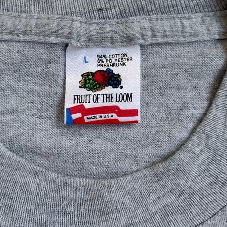 "SP404" S/S TEE GREY
