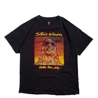 "STEVIE WONDER 2015 TOUR" S/S TEE BLACK