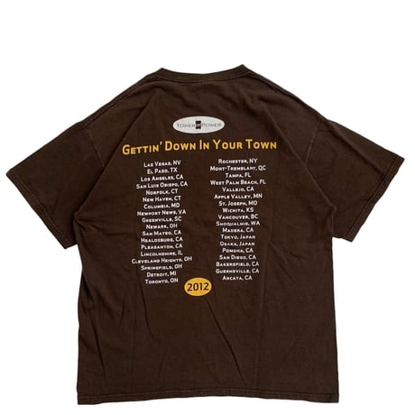 " TOWER OF POWER " S/S TEE BROWN