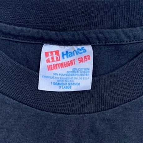 " PETER TOSH " HANES TEE BLACK