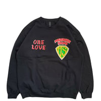 " ONE LOVE " 8oz CREW BLACK