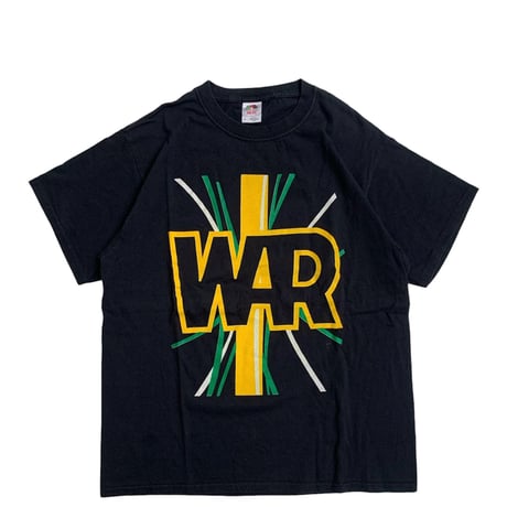 " WAR " S/S TEE BLACK