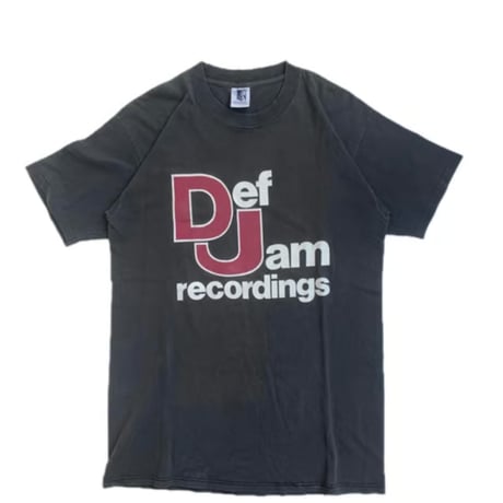 " DEF JAM RECORDINGS " TEE BLACK