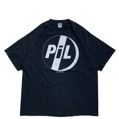" PIL " S/S TEE BLACK