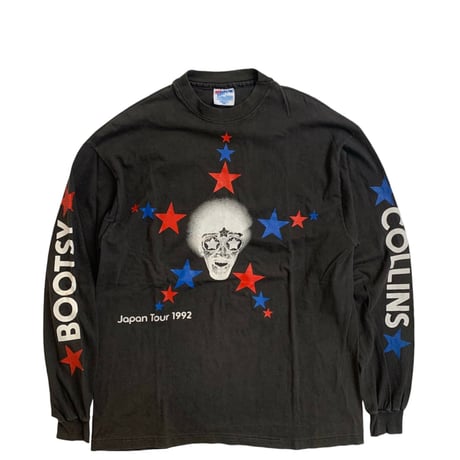 " BOOTY COLLINS " L/S TEE BLACK