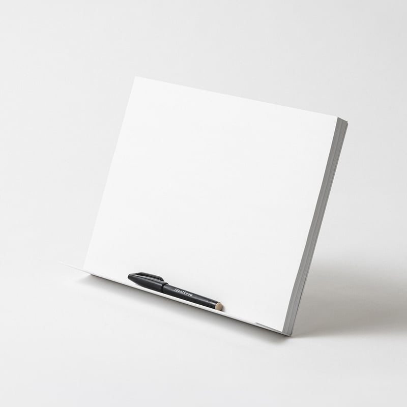 UPRIGHT ヨコ white | idontknow