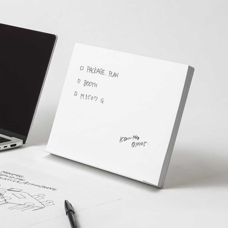 UPRIGHT ヨコ white | idontknow