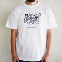 知らんがなイラストTシャツ