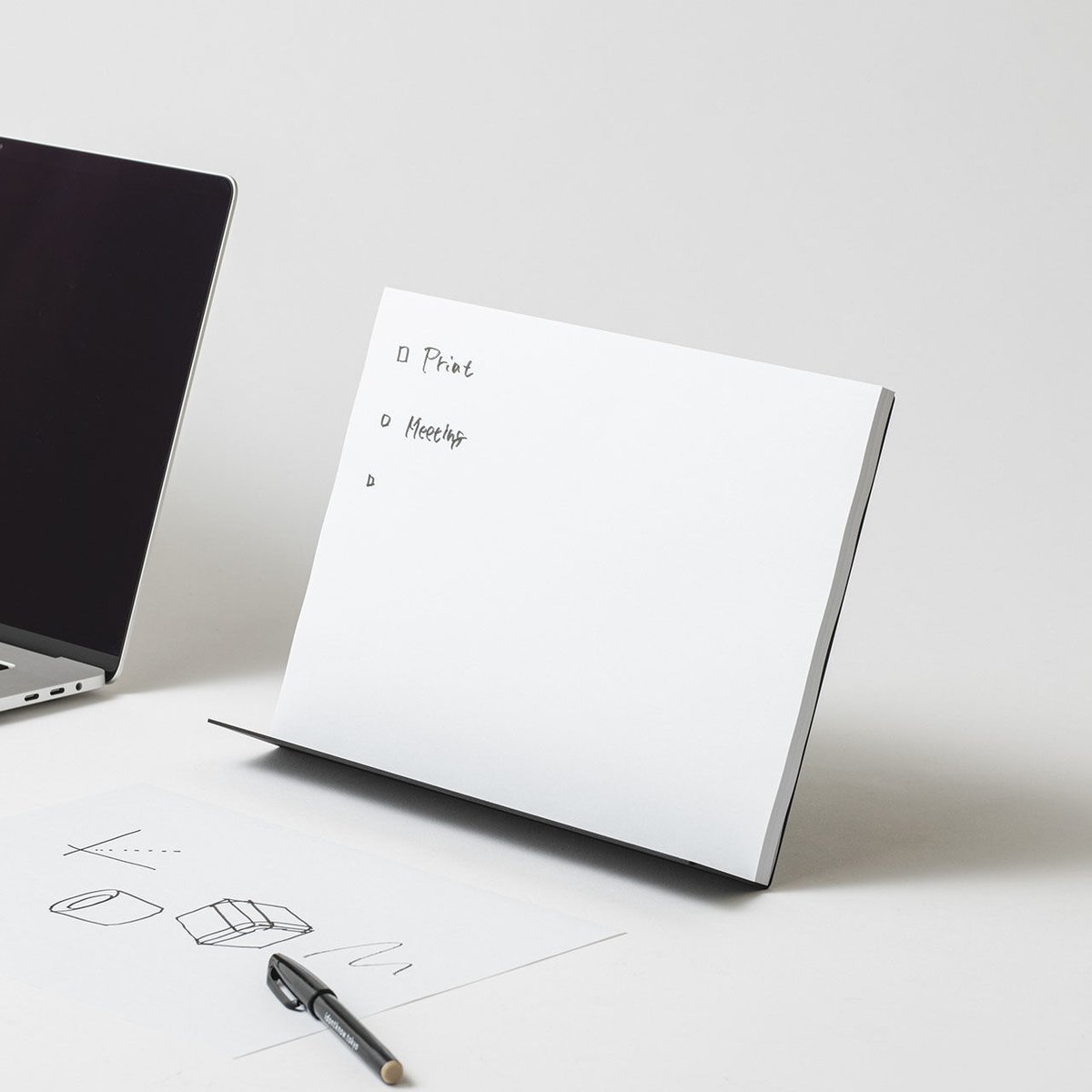 UPRIGHT ヨコ black | idontknow