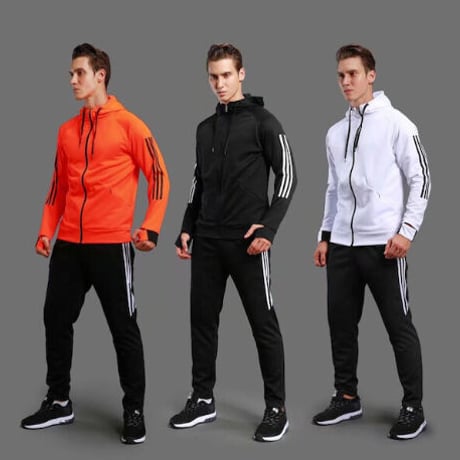 長袖ジャージ上下_B0025