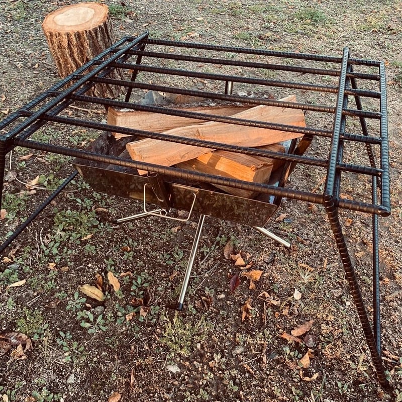 焚き火スタンド 楽天市場】[最大500％Pバック＋全品5％OFF☆1日0時～] グリル