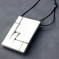 レザーサコッシュWHITE