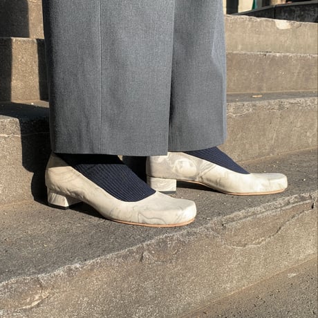 スクエアパンプス25㎝