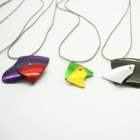 プラスチック蒸着メッキネックレス