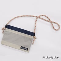 Re Balloon　空飛ぶサコッシュ　#4 cloudy blue