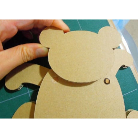 ダンボールの工作キット【パンダのあやつり人形】からくり学んで作ろう（6歳以上）メール便対応【ギフトに最適】