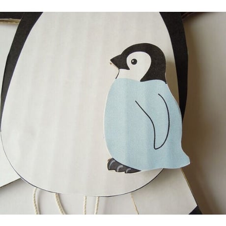 ダンボールの工作キット【ペンギンのあやつり人形】からくり学んで作ろう(6歳以上)メール便対応【ギフトに最適】