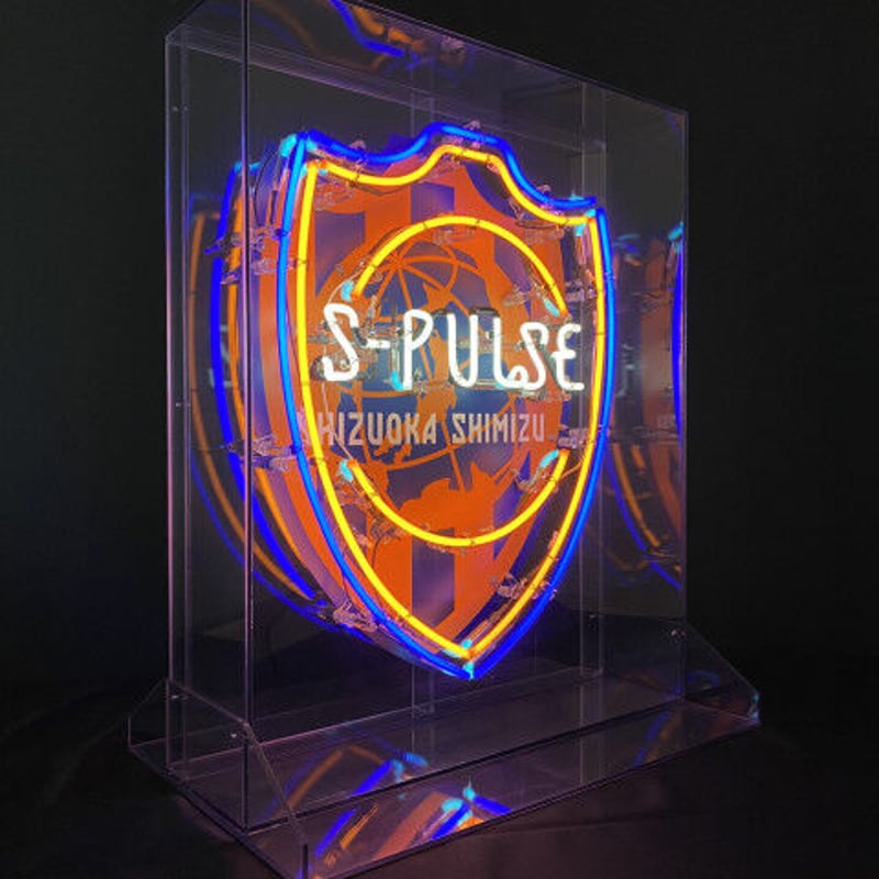 清水エスパルス　ネオン看板 S-PULSE Emblem Neon Type-600（商品手渡し限定）※配送不可 | AO
