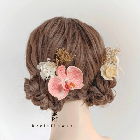 Recitflower. 髪飾り ST301