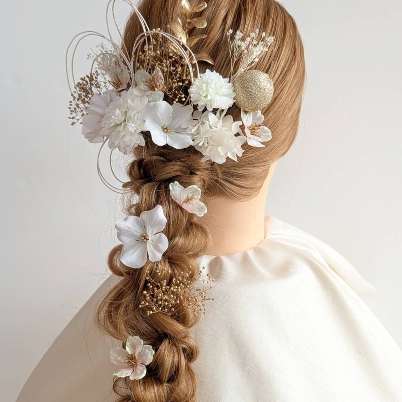 ヘア飾り　髪飾り 楽天市場】和柄 桜 ヘアクリップ ベルチャーム付 (2コ