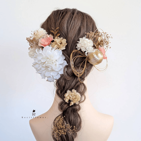 【そら様】専用　オーダー髪飾り Recitflower. 髪飾り ST221 | Recitflower.