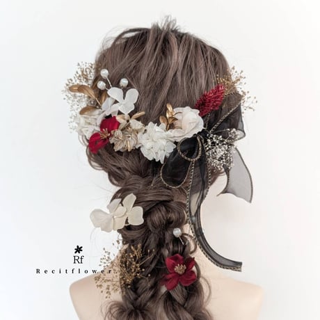 Recitflower. 髪飾り ST272