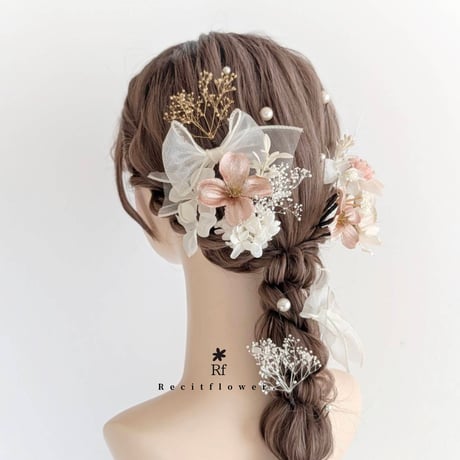 Recitflower. 髪飾り ST309