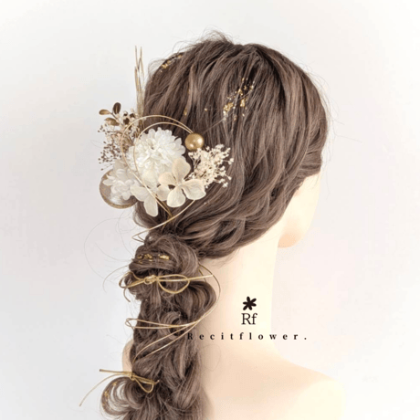 Recitflower. 髪飾り ST283