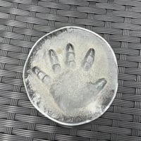 赤ちゃんガラス手型