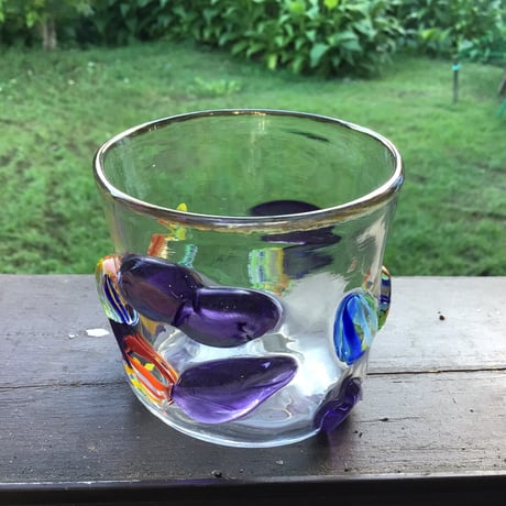 Violet & Rainbow Glass(スミレと虹グラス)