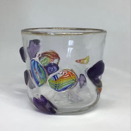 Violet & Rainbow Glass(スミレと虹グラス)