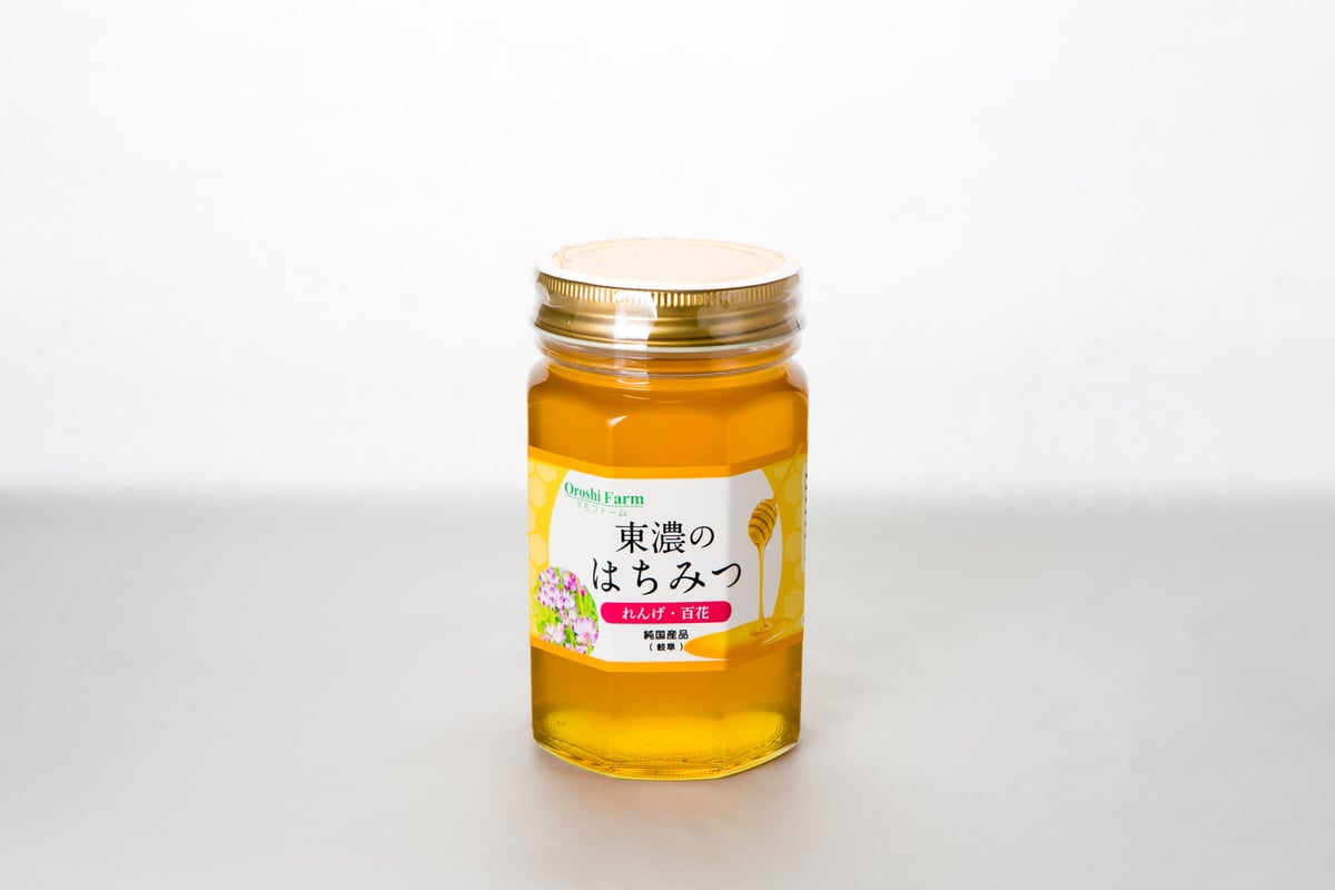 ⭕️レンゲ蜜５本&百花蜜５本　生はちみつ　自家製蜂蜜 京都産生はちみつ れんげ蜜・百花蜜セット（各120g）｜美味逸品