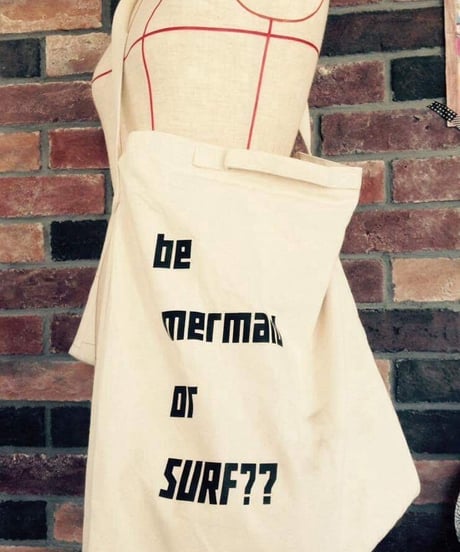 mermaid / SURF 2way 帆布 ショルダーバッグ