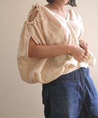 雲を纏う(まとう)服。 SU-HA MATOU topsⅡ(オーガニックコットン三重ガーゼ使用)
