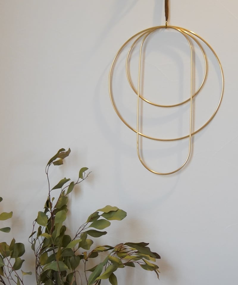 ferm LIVING デコフレームブラス ゴールド モビール デンマーク 北欧 ferm LIVING デコフレームブラス ゴールド モビール デンマーク 北欧