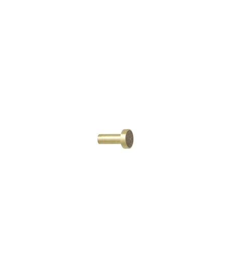 HOOK BRASS STONE-SMALL　Agate Moss