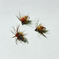 冬季ニジマス釣り場用カディスピューパ（サイトニンフィングver）✕3本セット