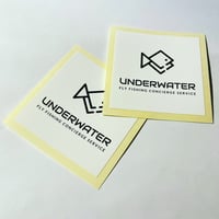 Underwaterオリジナルステッカー（四角形）