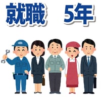 就職の保証人代行（5年間）